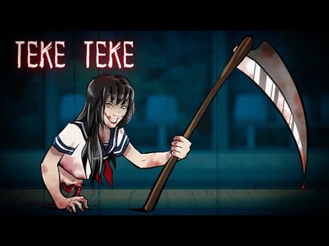 Teke Teke Animated Horror Story | Japanese Urban Legend Animation thumbnail
