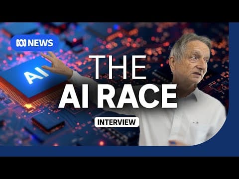 AI could take over the human race, but expert says it's not inevitable | The Business | ABC NEWS thumbnail
