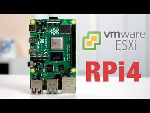 Installing ESXI on Raspberry Pi Review / First Impressions thumbnail