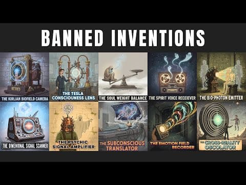 10 Forbidden Inventions That Could See the Unseen thumbnail