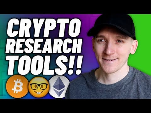 Top 10 BEST Crypto Research Tools I EVER Found!! thumbnail