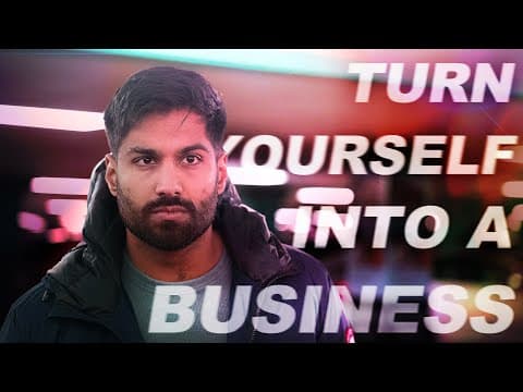 The One-Person Business Model: How to Productize Yourself thumbnail