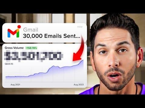 I sent 1,000 cold emails a day to businesses for 30 days... thumbnail
