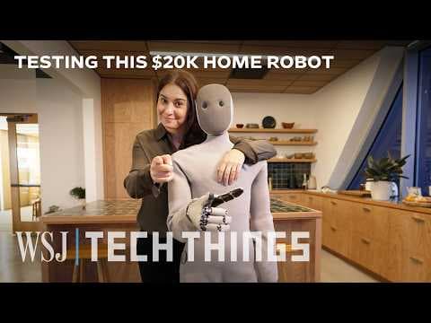 I Tried the First Humanoid Home Robot. It Got Weird. | WSJ thumbnail
