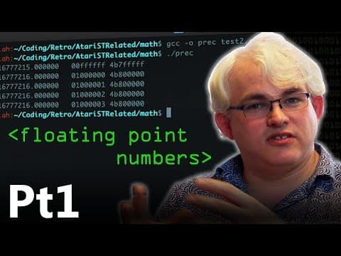 Floating Point Numbers (Part1: Fp vs Fixed) - Computerphile thumbnail