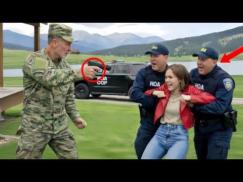 HOA Cops Grabbed My Granddaughter — They Didn’t Know Who They Were Dealing With thumbnail