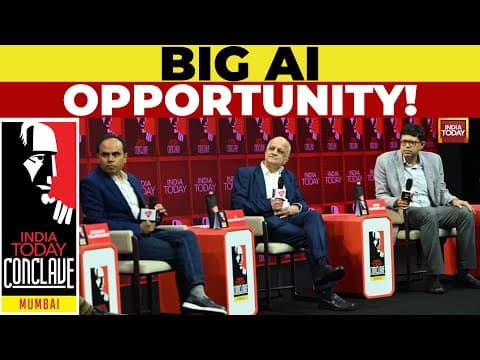 India’s AI Future: Talent, Data, and Big Opportunities | India Today Conclave 2025 Mumbai thumbnail