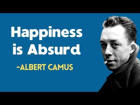 The Genius Philosophy of Albert Camus thumbnail