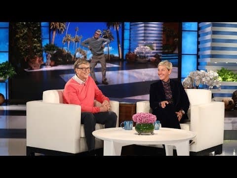 Bill Gates Chats with Ellen for the First Time thumbnail
