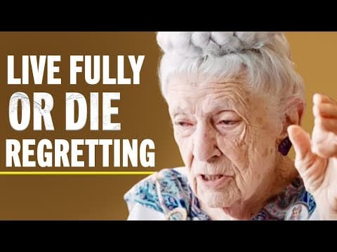 Ask Yourself This One Question Before It's Too Late - 103 Year Old's Final Message | Gladys McGarey thumbnail