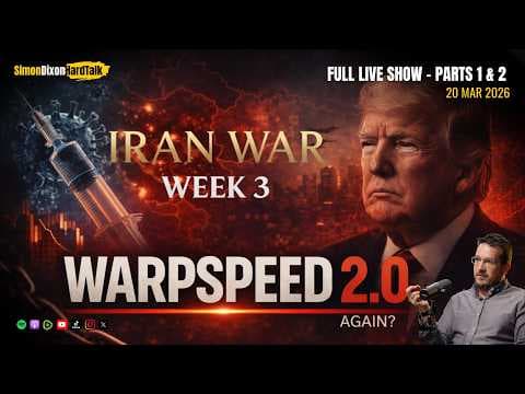 🇮🇷🇺🇸🇮🇱Iran War Week 3: The Settlement Phase Begins | “You Will Own Nothing & Be Happy” thumbnail