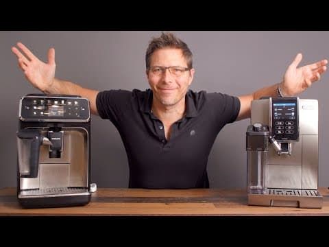 Why Delonghi beats Philips, period. Philips 5400 vs Delonghi Dinamica Plus thumbnail