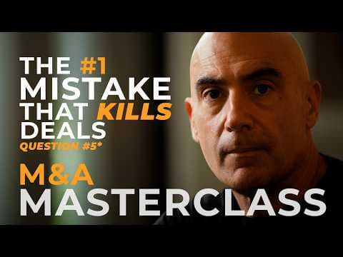 Sell-Side M&A Masterclass Q&A: Buyer Tactics, Leverage, and Negotiation Strategies #privateequity thumbnail