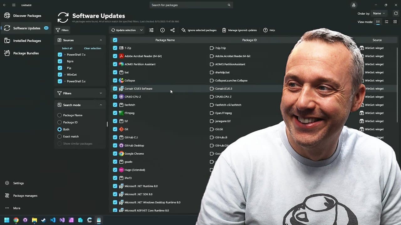 YouTube video player