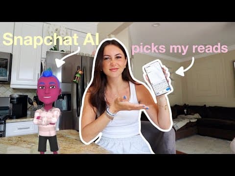What Happens When Snapchat AI Chooses My Next Book? thumbnail