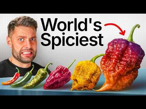 I Cooked Every EXOTIC Hot Pepper thumbnail