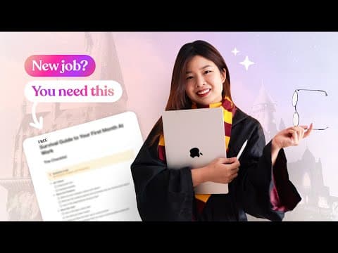 How to Succeed in Your First 30 Days at a New Job thumbnail