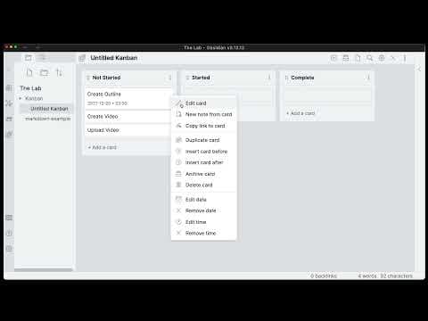 How to Use the Kanban Plugin in Obsidian thumbnail