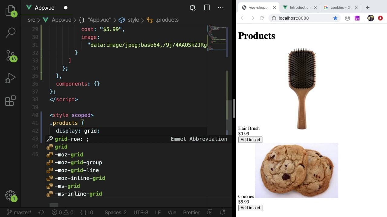 YouTube video player