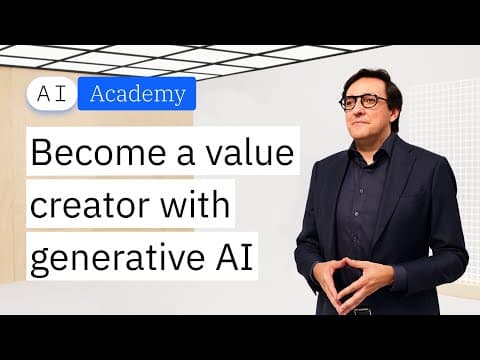 Become a value creator with generative AI thumbnail