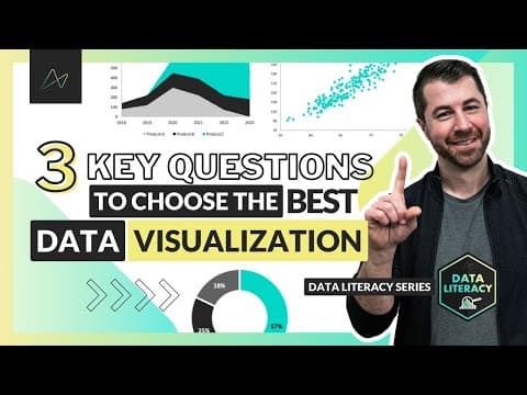 How to Choose the Best Chart for Your Data Visualization: Ask Yourself These 3 Key Questions thumbnail