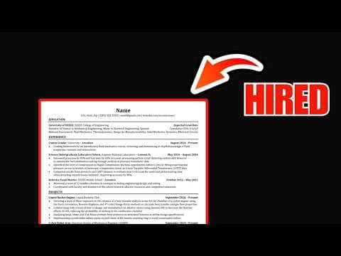 How to make a Dev resume that actually gets you hired thumbnail