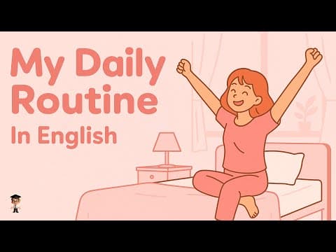 My Daily Routine in English | Talk About Your Day | English Podcast for Beginners  (A1–A2) thumbnail