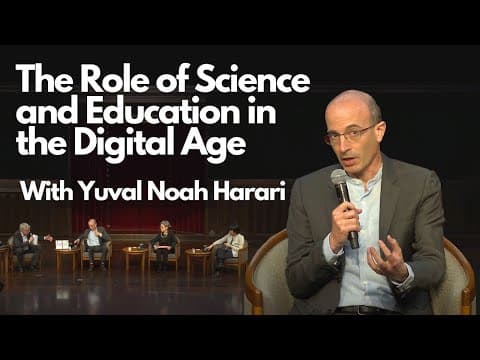 The risks and opportunities of the information age | Yuval Noah Harari thumbnail