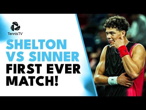 Jannik Sinner vs Ben Shelton INSANE Match Highlights | Shanghai 2023 thumbnail