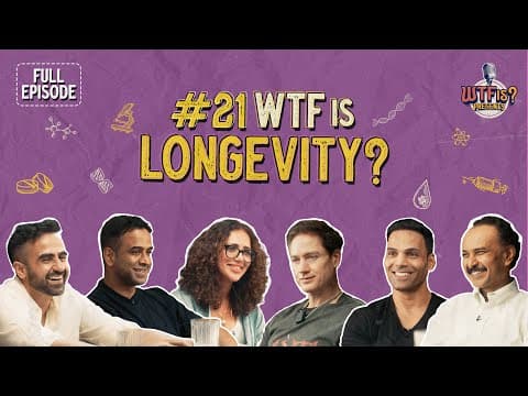 Ep #21 | WTF is Longevity? | Nikhil ft. Nithin Kamath, Bryan Johnson, Prashanth, Jitendra & Seema thumbnail