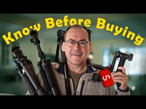 Tripods and Heads:  How to choose the best one for you? thumbnail