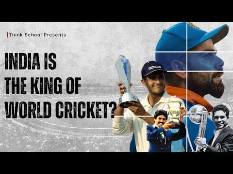How India Killed British Monopoly to become the godfather of Cricket? : Business case study thumbnail