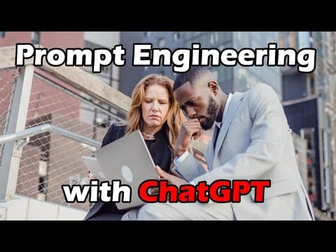 Prompt engineering with ChatGPT. Writing expert prompts for non-English speakers. Sommelier and OSHA thumbnail