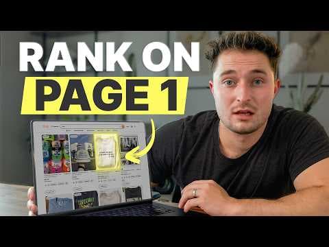How I Rank on Page 1 of Etsy Search Results FREE thumbnail