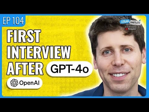 What Does Sam Altman See for the Future of AI? thumbnail