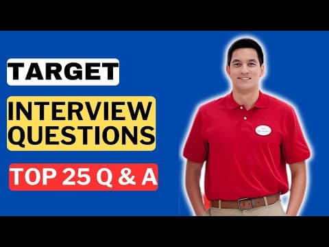 Target Interview Questions and Answers for 2026 thumbnail