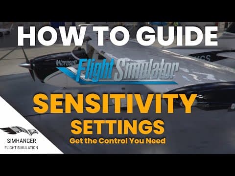 MSFS | Sensitivity Settings for Controllers | How To Guide | Get the control you need thumbnail