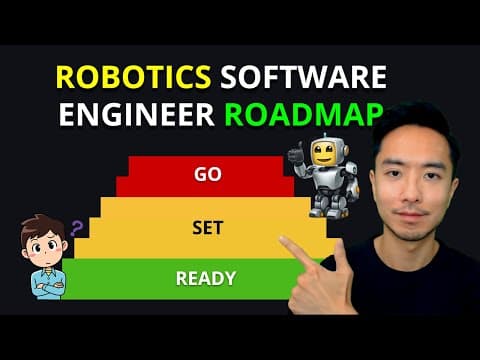 Robotics Software Engineer Roadmap 2026! (Get Started with Robotics Today!) thumbnail