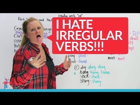 What Are the Groups of Irregular Verbs in English? thumbnail