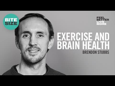 How 10 Minutes Of Exercise A Day Can Change Your Brain: Dr Brendon Stubbs | Bitesize thumbnail