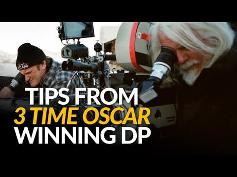 Cinematography Tips From Oscar Winning DP Robert Richardson thumbnail