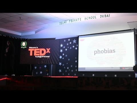 The Psychology Of Fear | Saanvi Panjabi | TEDxYouth@DPSDubai thumbnail