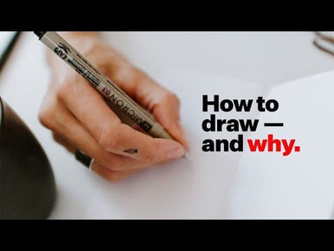 How to learn to draw — and why you should. thumbnail