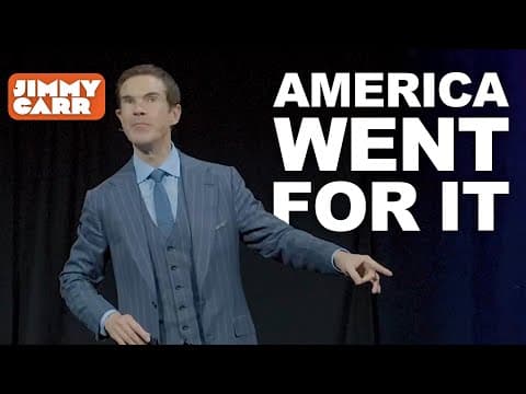 America Took the Heckle Amnesty Personally | Jimmy Carr thumbnail