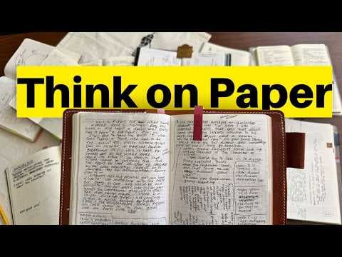 How to Set Up a Thinking Book thumbnail