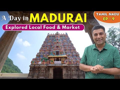 EP-9 A Day in Madurai |Sabrees hotel,  Alagar Kovil Temple | Local food of Madurai, Tamil Nadu thumbnail
