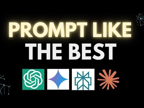 How to Write Prompts Like the Top 1%! thumbnail