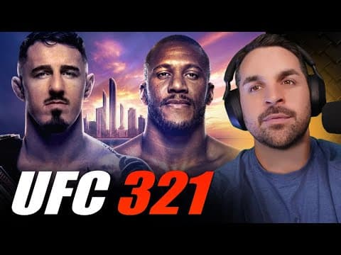 UFC 321 l Tom Aspinall VS Ciryl Gane Full Card Breakdown Predictions & Bets thumbnail