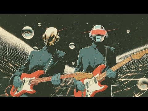 Daft Punk Inspired: Distortion Boogie🪩🤖 | Chill Disco, Electro Funk, Neo Soul, Retro Groove Playlist thumbnail