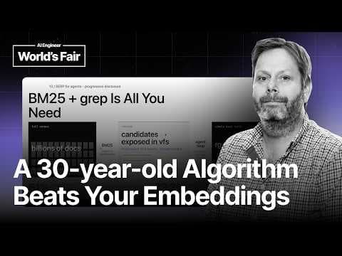 How to use BM25 for agentic search effectively thumbnail